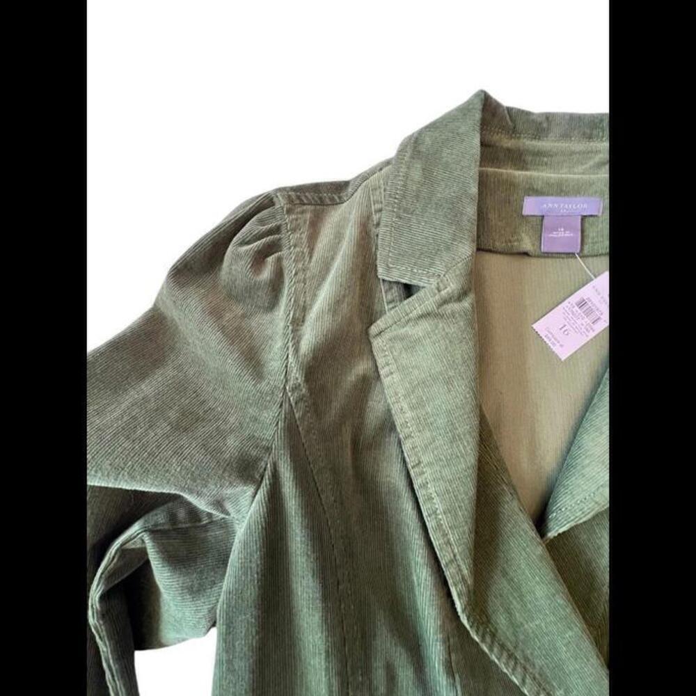Ann Taylor Olive Blazer size 16 - New with Tags - Picture 7 of 8